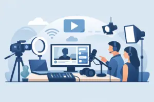 Livestream Studio mieten - worauf es ankommt