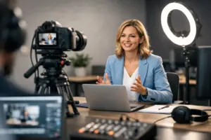 Webinar-Studio-Aufnahme richtig umsetzen