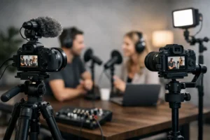 Beste Kamera Setups für Videopodcasts