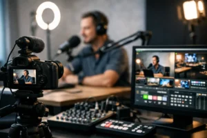 Livestream mit Studiotechnik umsetzen