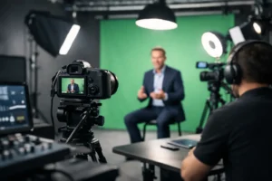Videostudio für Firmenvideos buchen