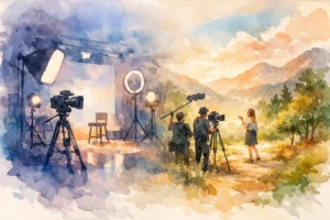 Videostudio oder On-Location-Dreh - was passt?