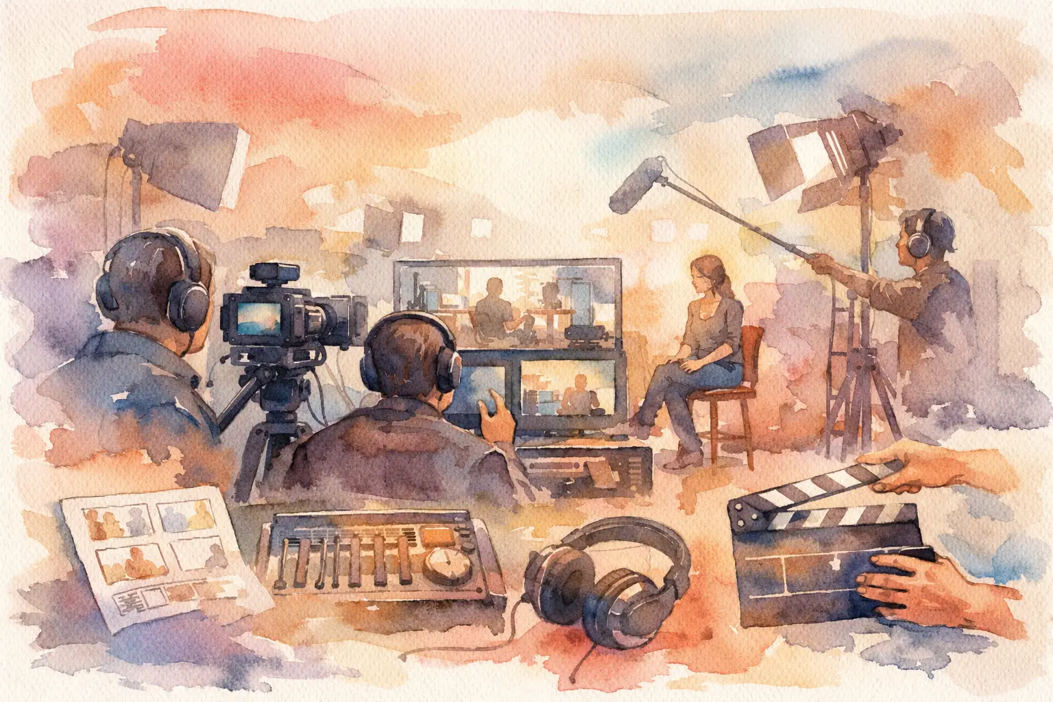 Wie läuft eine Studio-Produktion ab? 8 Schritte