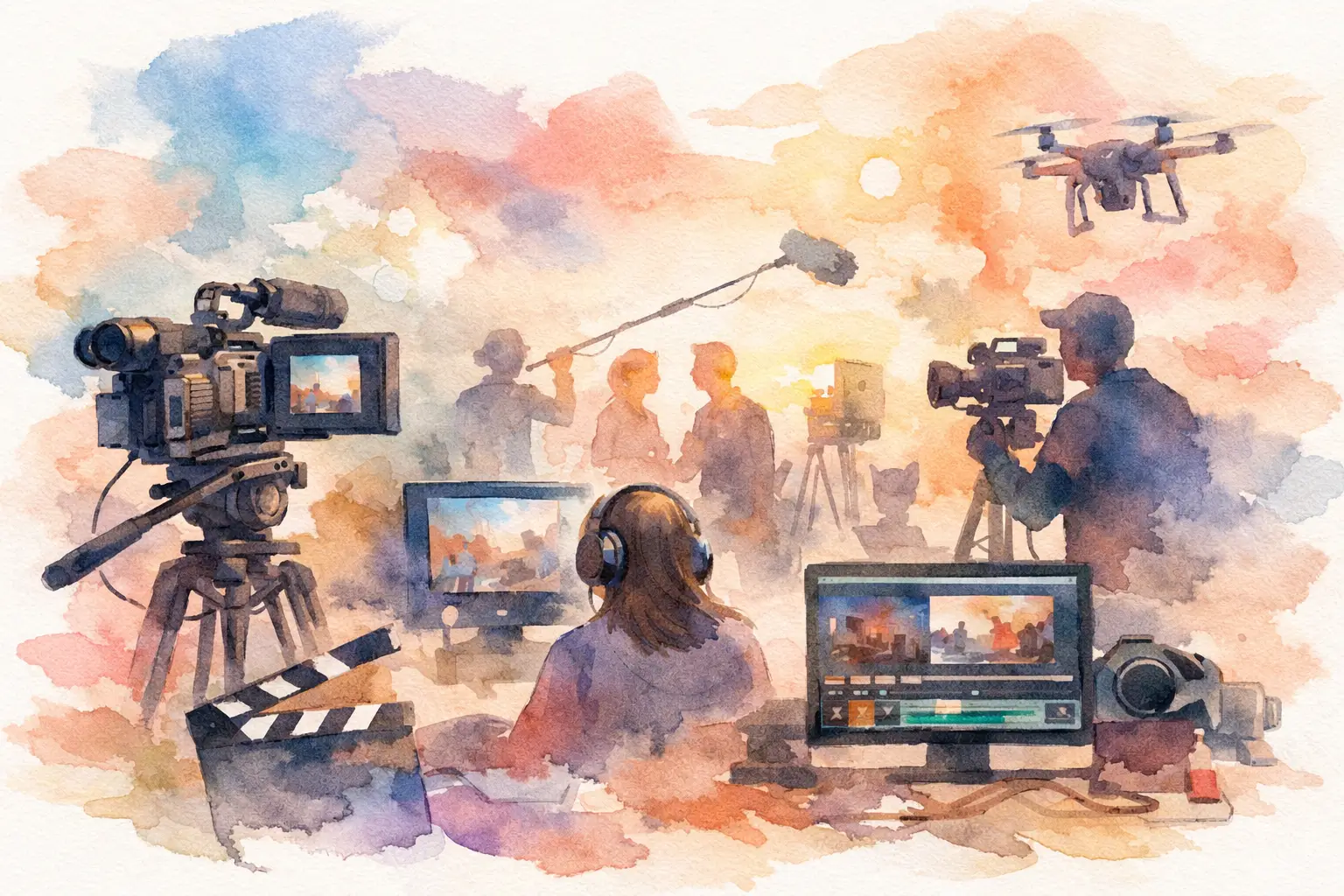 Ablauf einer Full-Service-Videoproduktion