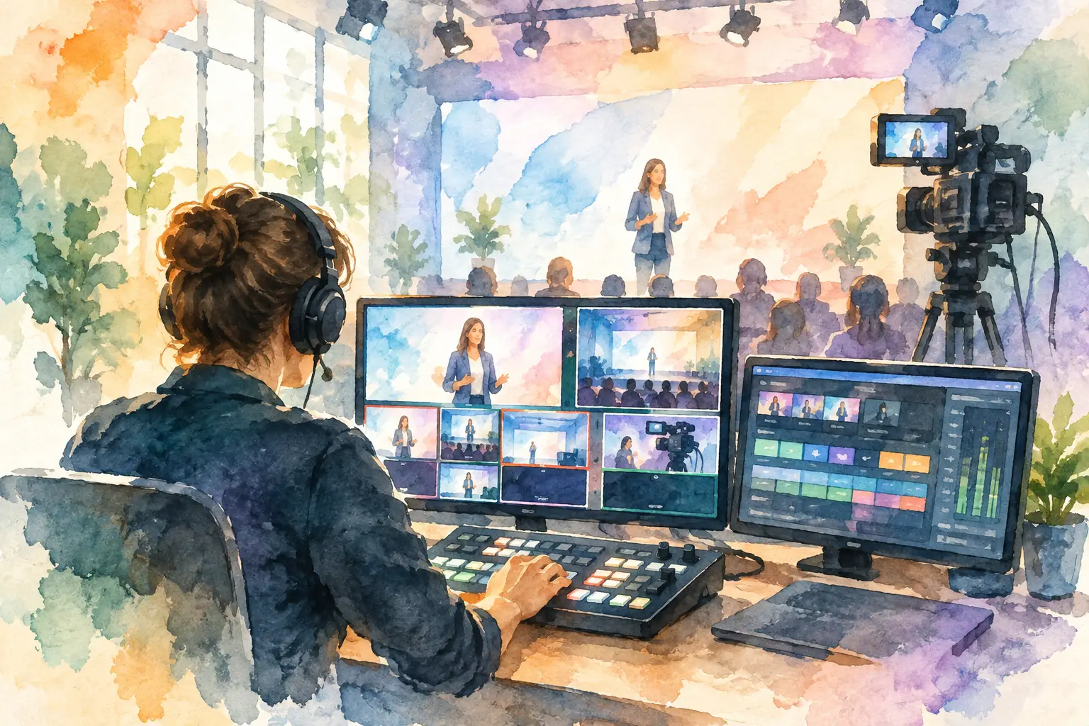 Livestream-Regie organisieren ohne Ausfälle