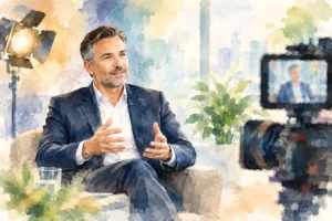 CEO-Statement überzeugend inszenieren im Studio