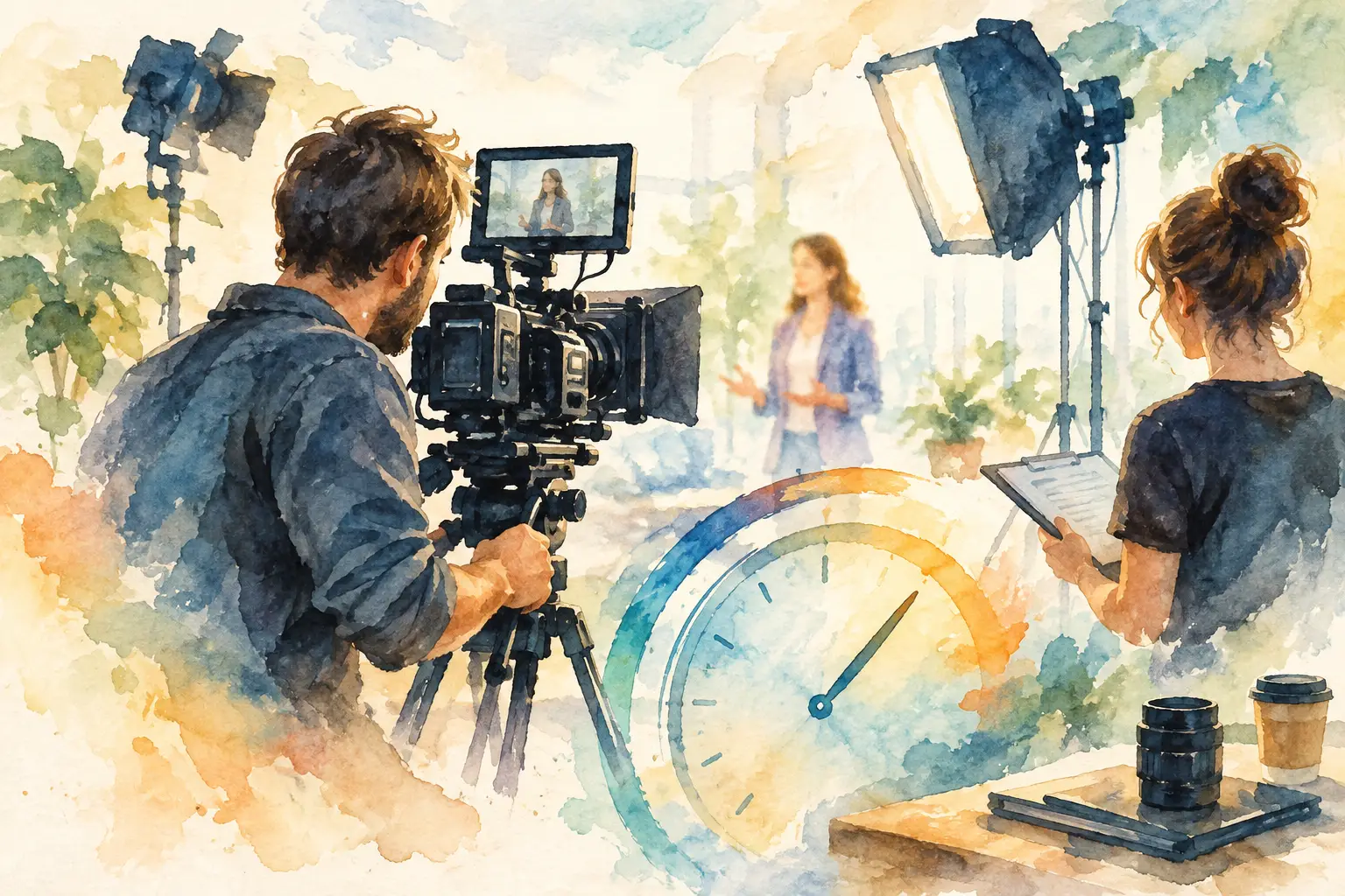 Wie lange dauert ein Imagefilm-Dreh wirklich?
